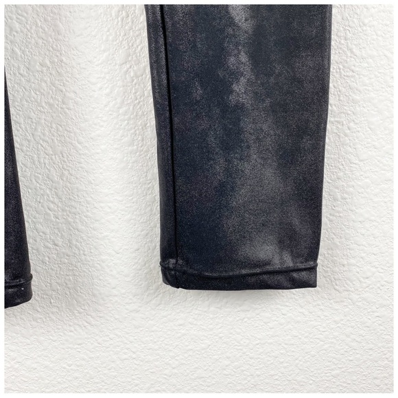 Spanx Black Faux Leather Leggings‎ Size Medium - Picture 7 of 9